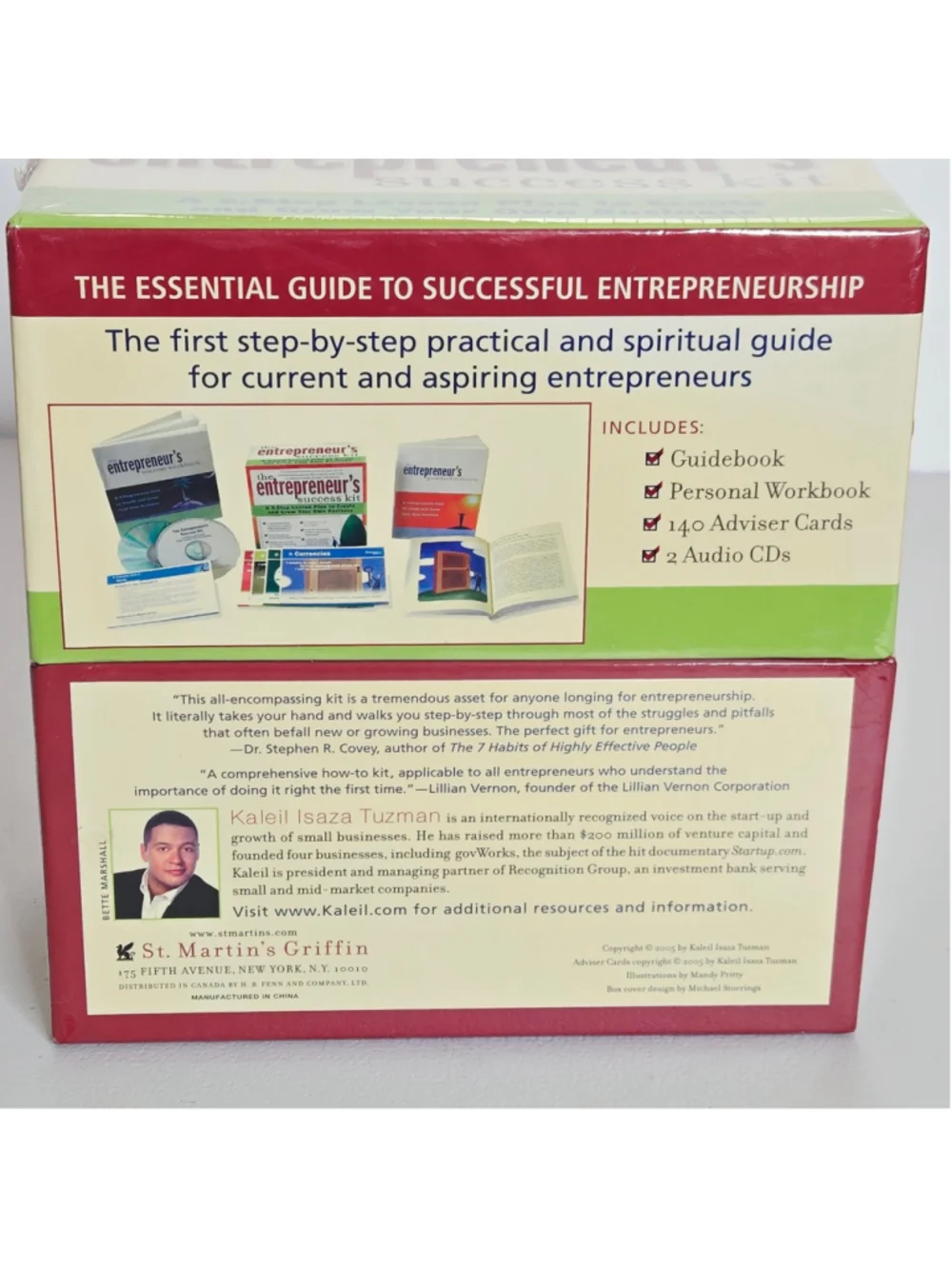 The Entrepreneur's Success Kit 5-Step Lesson Plan Kaleil Isaza Tuzman NEW SEALED